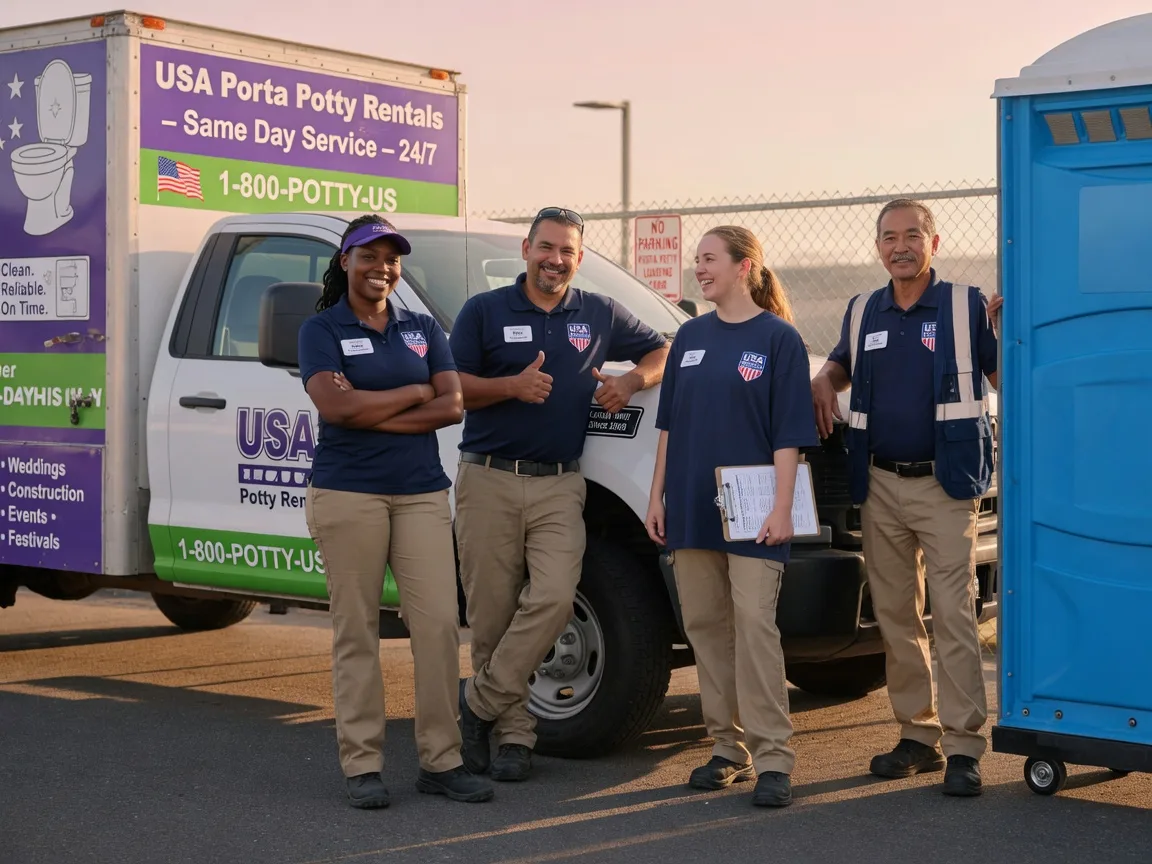 Porta Potty Rental company in Palmyra, NY